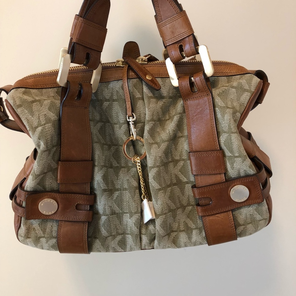 Michael Kors Safari Monogrammed Hobo bag